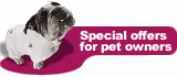 Special Offers for pet owners